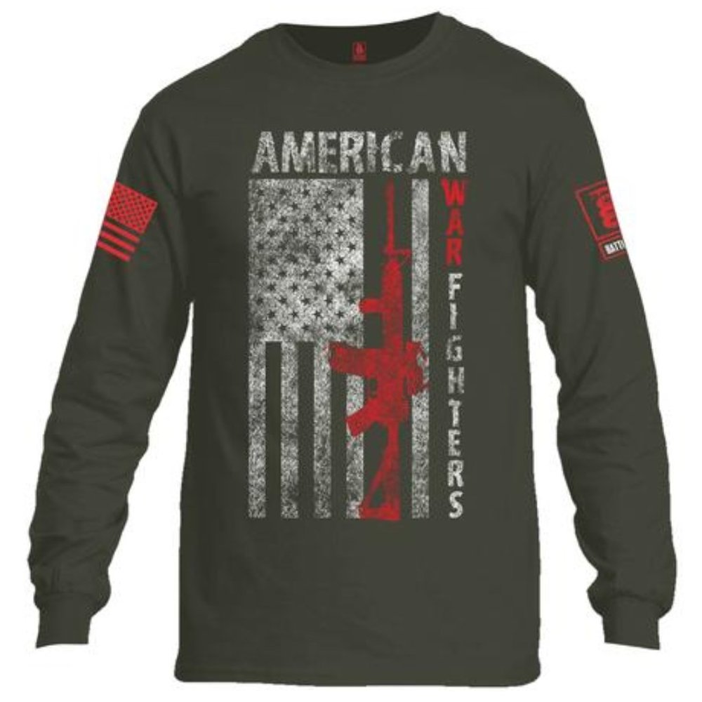 American War Fighters Men's Crew Neck T-Shirt